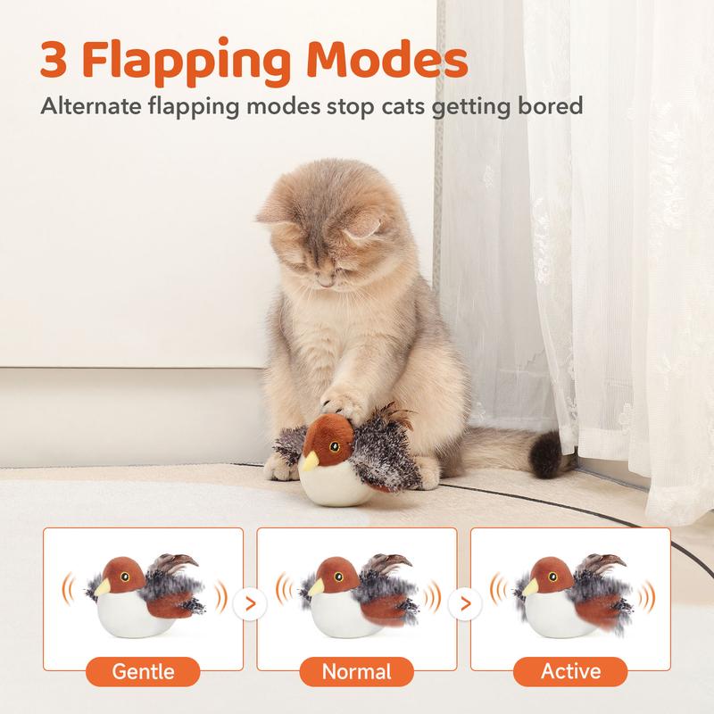 Chirpy Bird Cat Toy