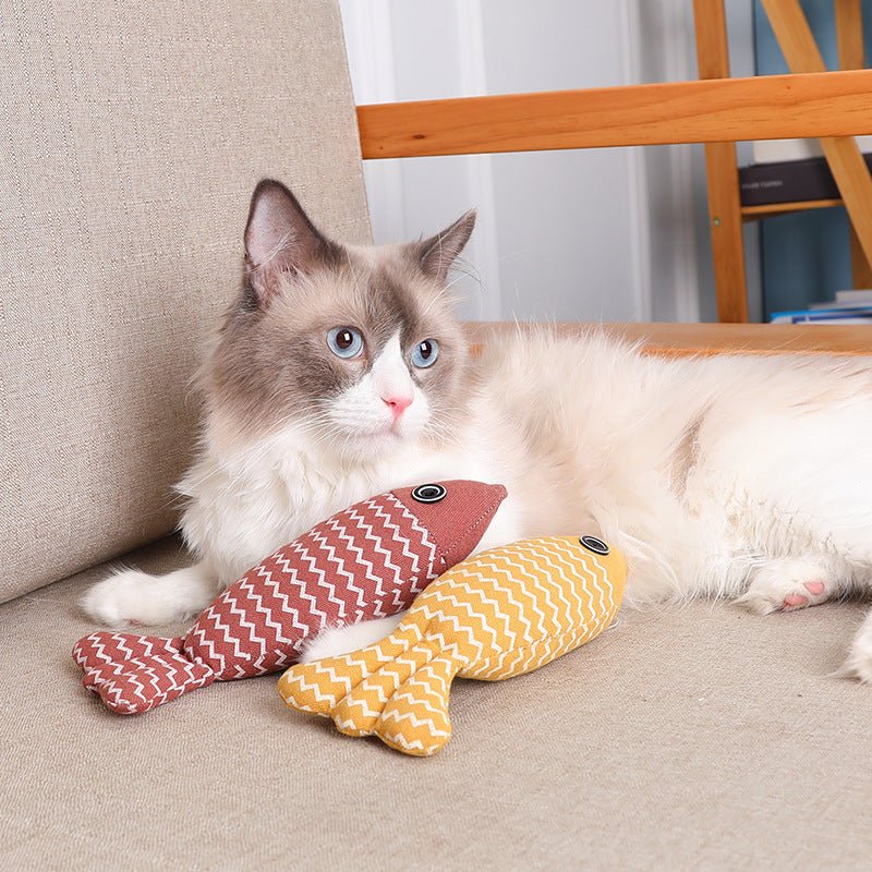 Catnip Plush Playtime Pillow