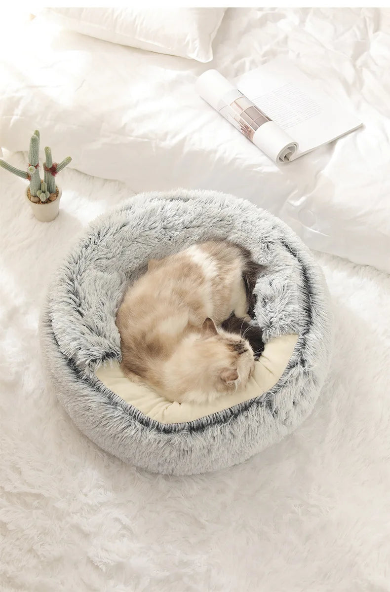 Cozy Plush Pet Nest