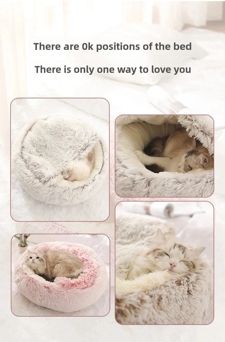Cozy Plush Pet Nest