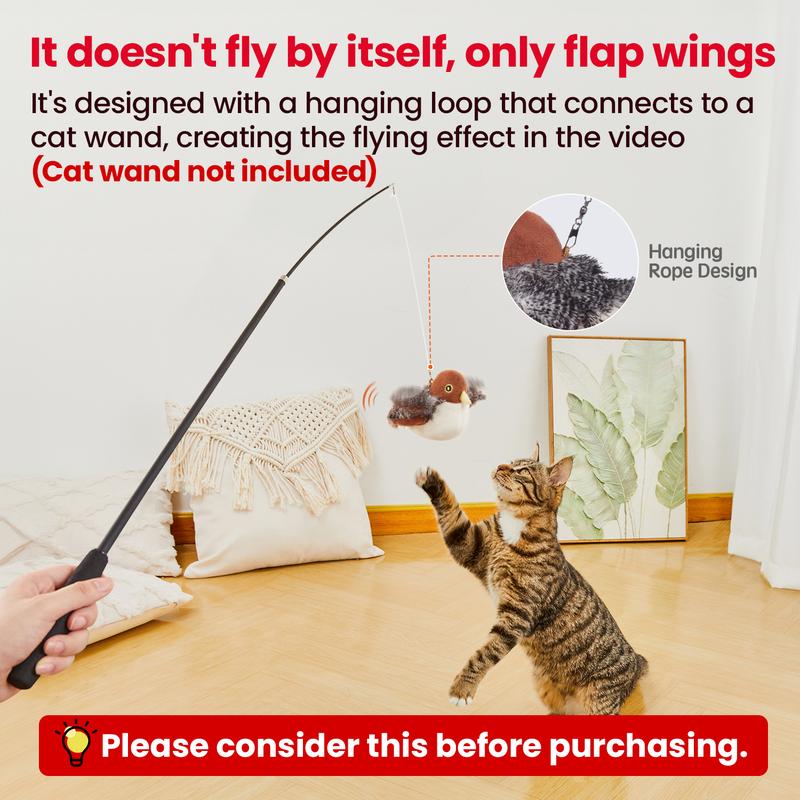Chirpy Bird Cat Toy