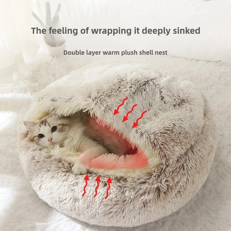 Cozy Plush Pet Nest