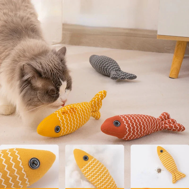 Catnip Plush Playtime Pillow